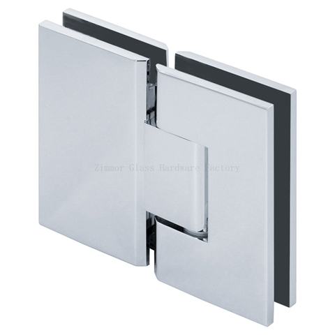 Junior Square Corner 180 Degree Glass to Glass Shower Hinge