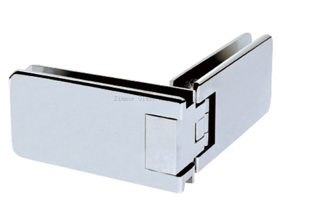 Adjustable Rectangular 90 Degree Glass to Glass Shower Hinge