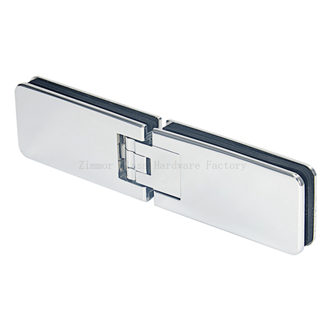 Adjustable Rectangular 180 Degree Glass to Glass Shower Hinge