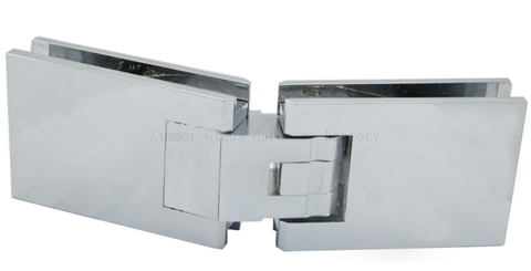 Adjustable Rectangular Flat 135 Degree Glass to Glass Shower Hinge