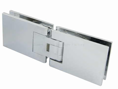 Adjustable Rectangular Flat 180 Degree Glass to Glass Shower Hinge