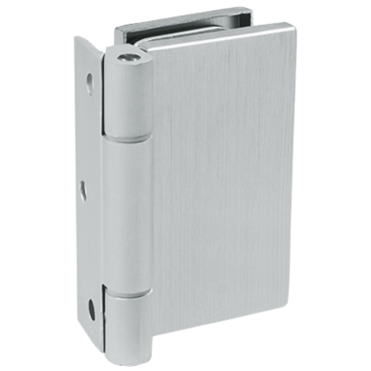 Square Corner Aluminum Metal Alloy Office Door Hinge